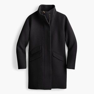 J. Crew Cocoon Coat Italian Stadium-Cloth Wool